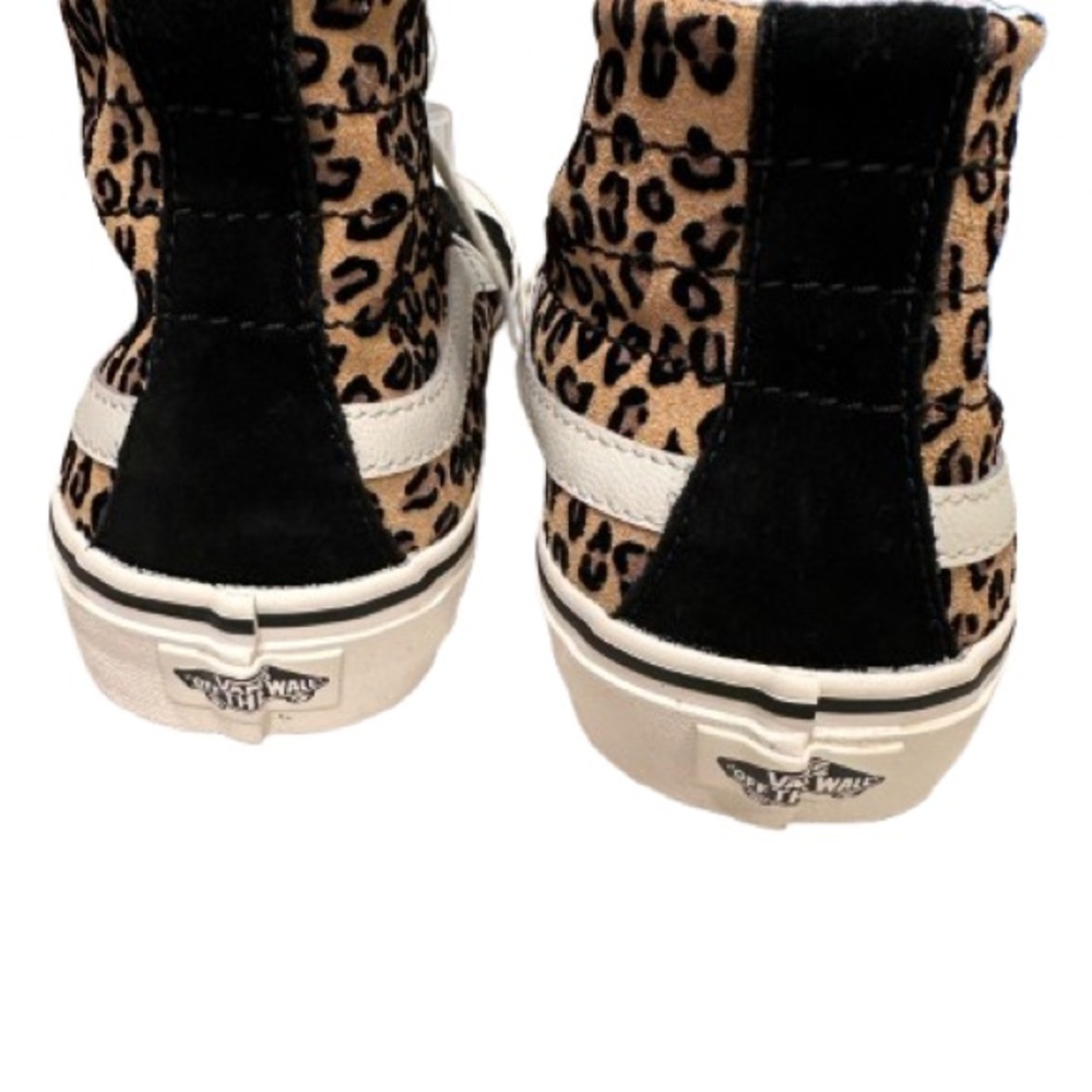 Vans Cheetah print SK8 high-top unizex - Men's size 8.5 and Women's size 10 - Picture 3 of 6